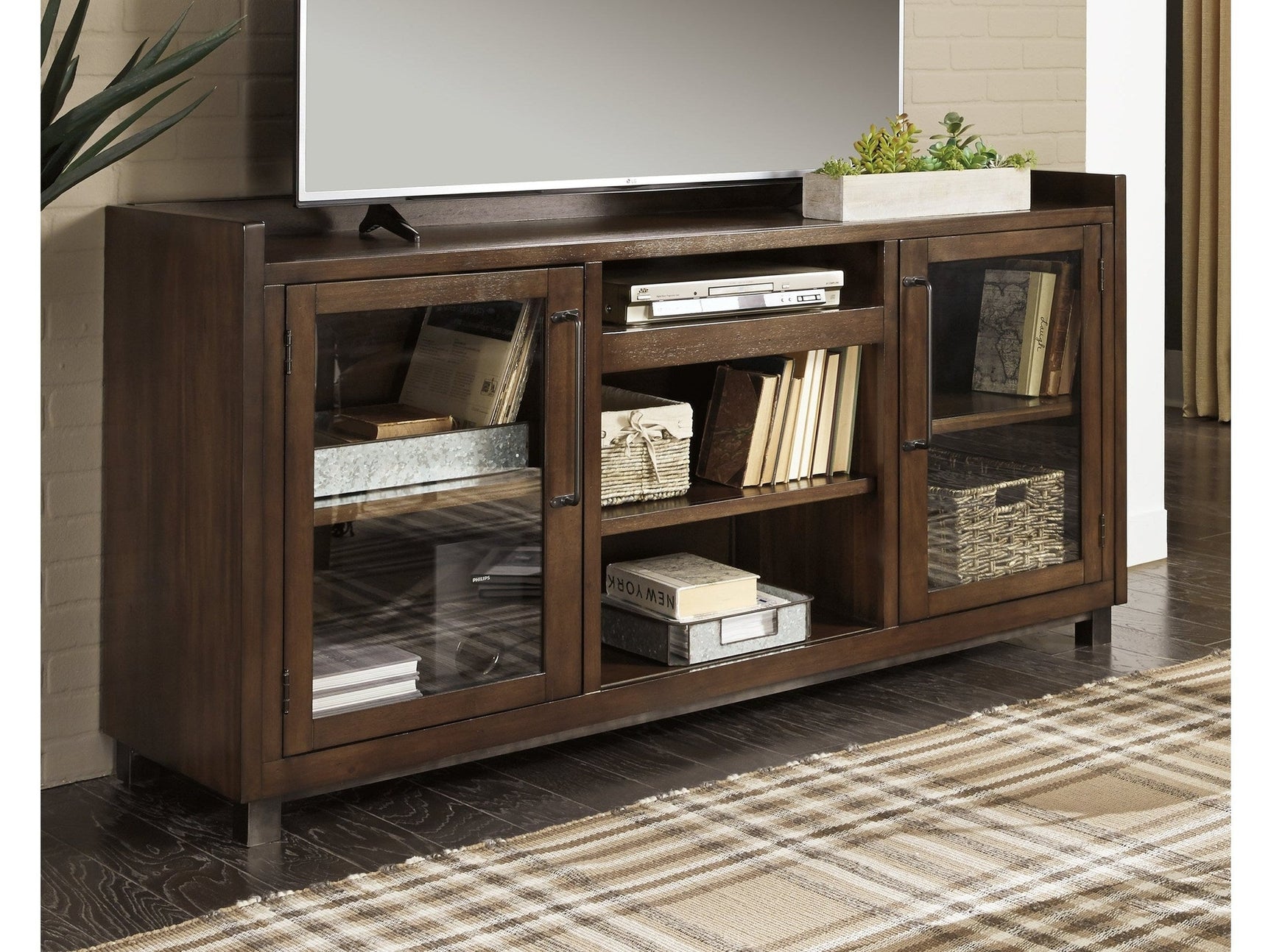 Starmore Brown 70" TV Stand - Ornate Home