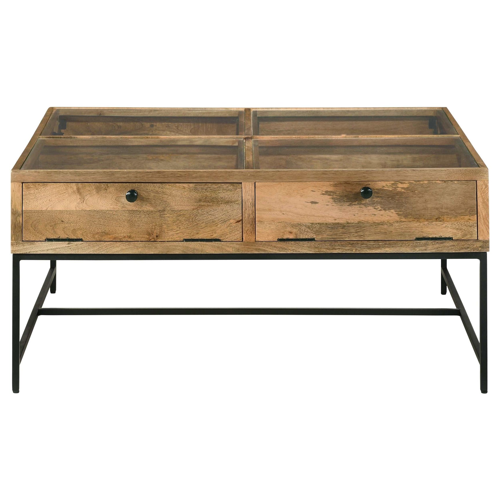 Stephie Honey Brown Coffee Table - Ornate Home