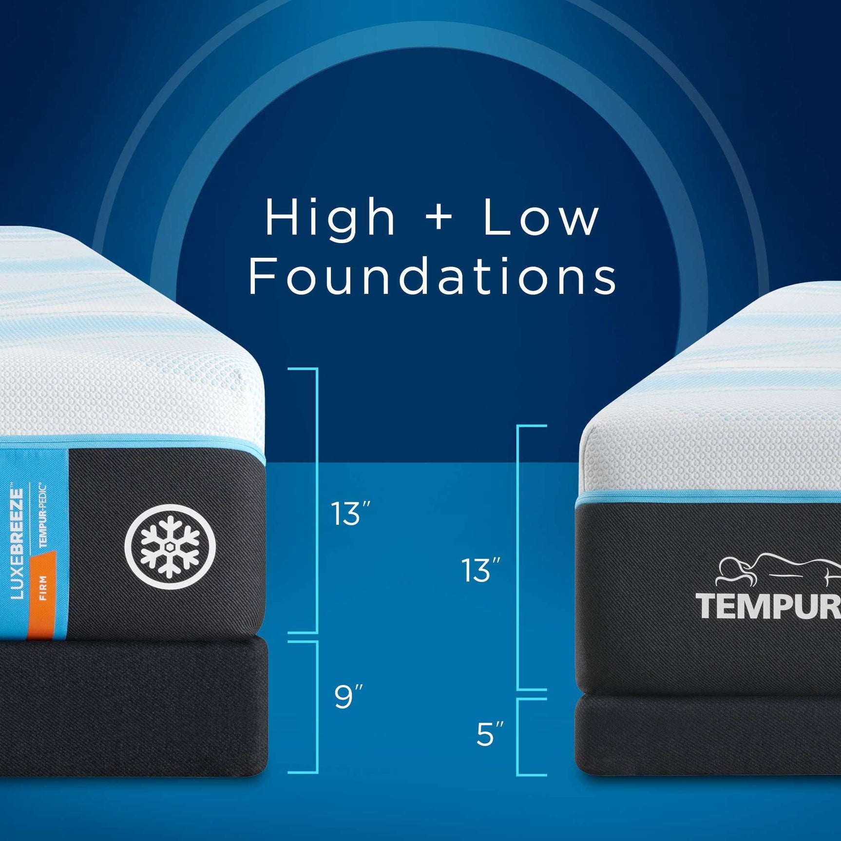 TEMPUR LUXE breeze 2.0 Firm Mattress - Ornate Home