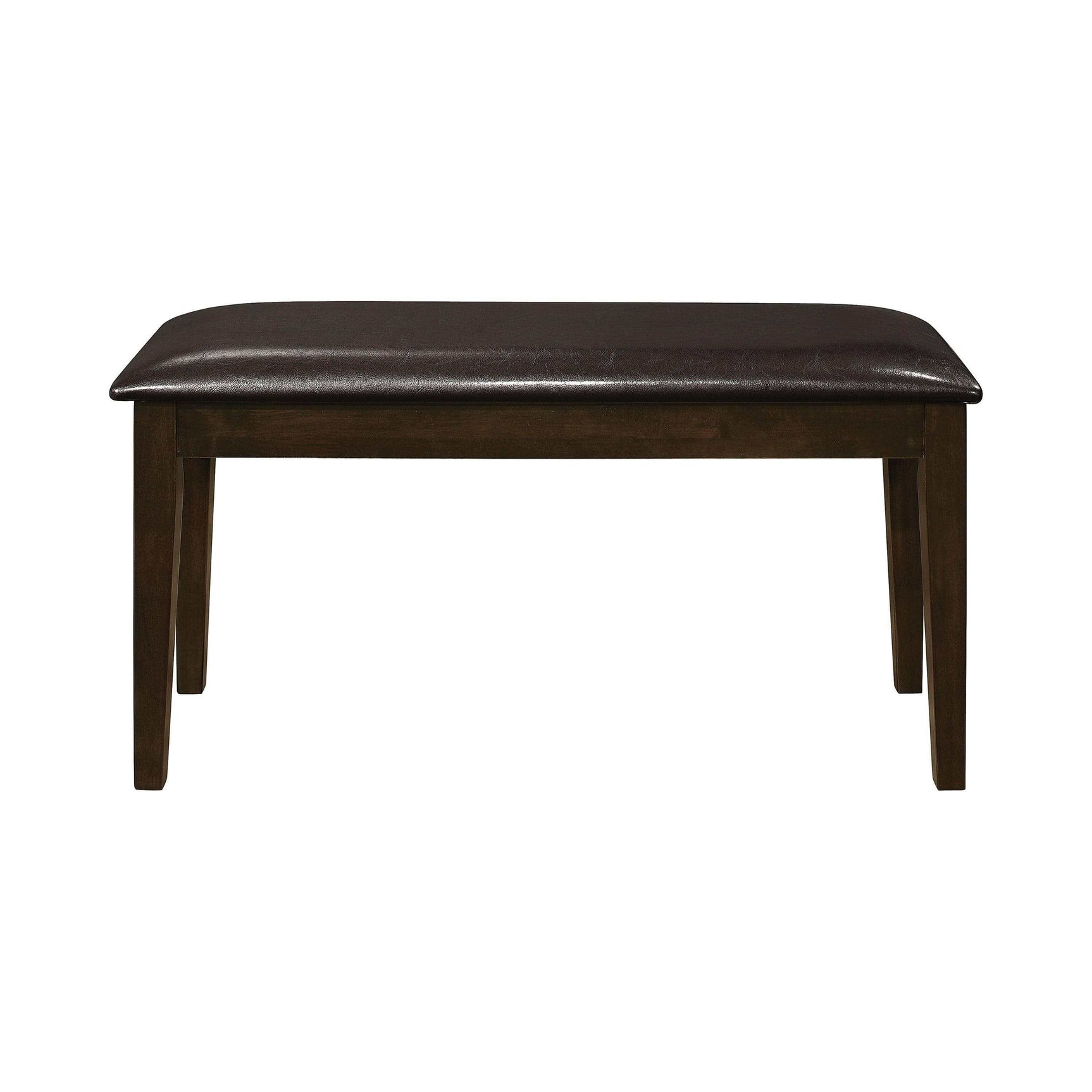 Taraval Cappuccino 5pc Dining Set w/ Bench - Ornate Home