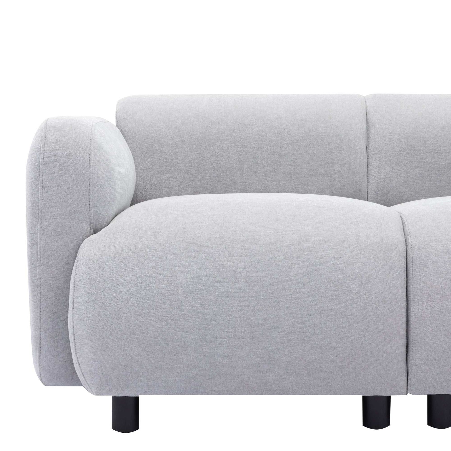 Tehama Luxury Modern Style Sofa Gray - Ornate Home