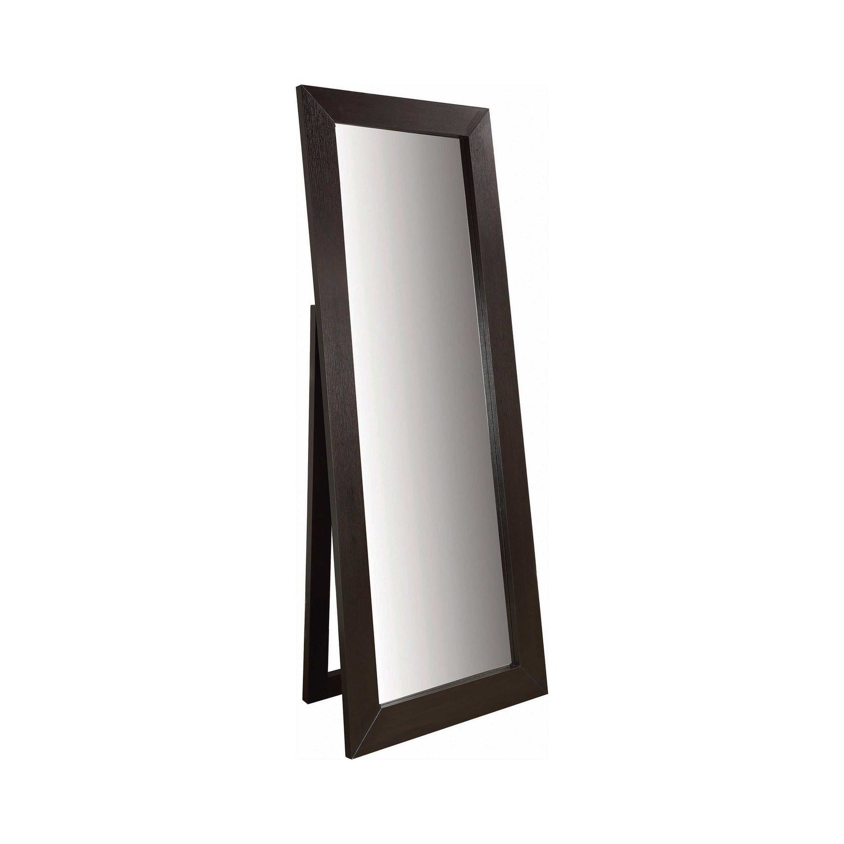 Toga Cappuccino Rectangular Floor Mirror - Ornate Home