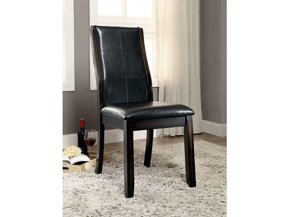 Townsend I Brown Cherry Side Chair (Set of 2) - Ornate Home