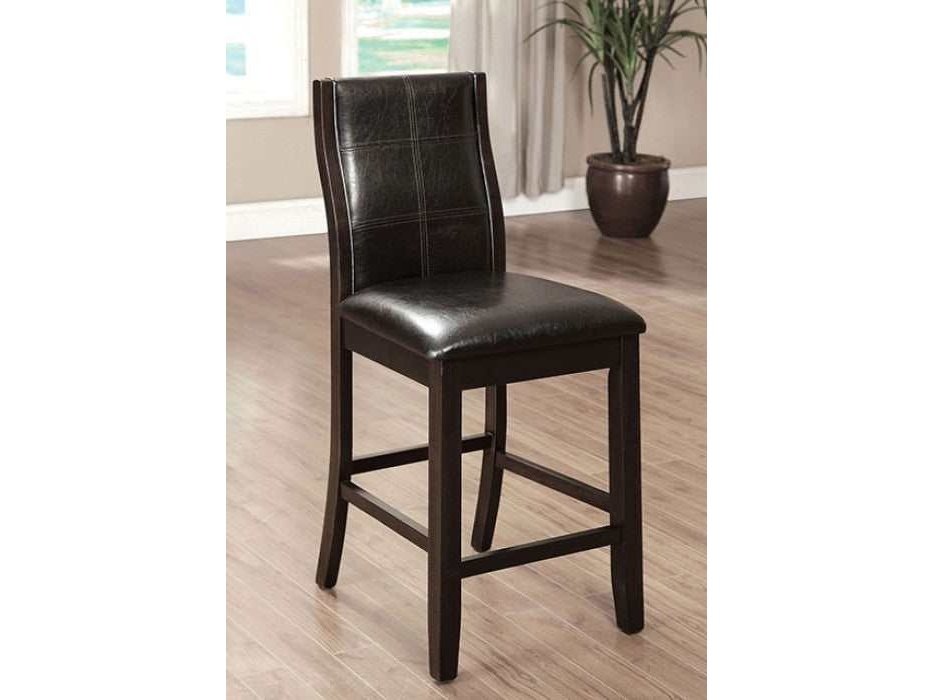 Townsend II Brown Cherry Counter Height Chair (Set of 2) - Ornate Home