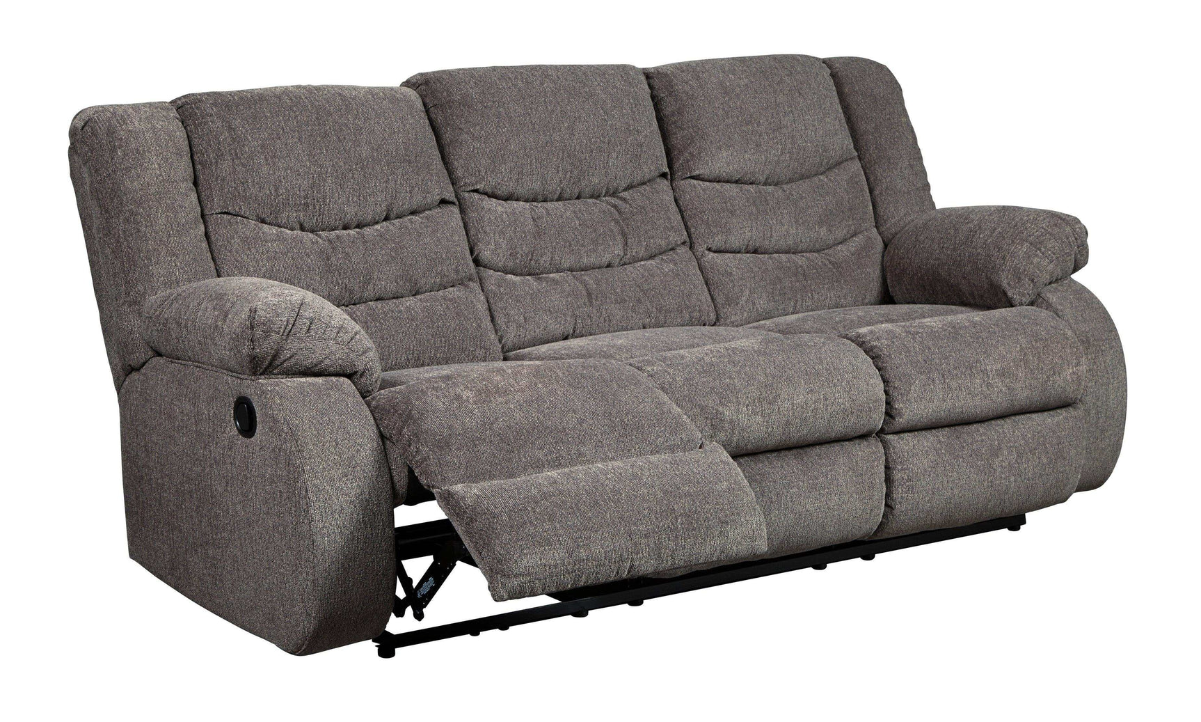 Tulen Gray Manual Reclining Sofa & Loveseat - Ornate Home