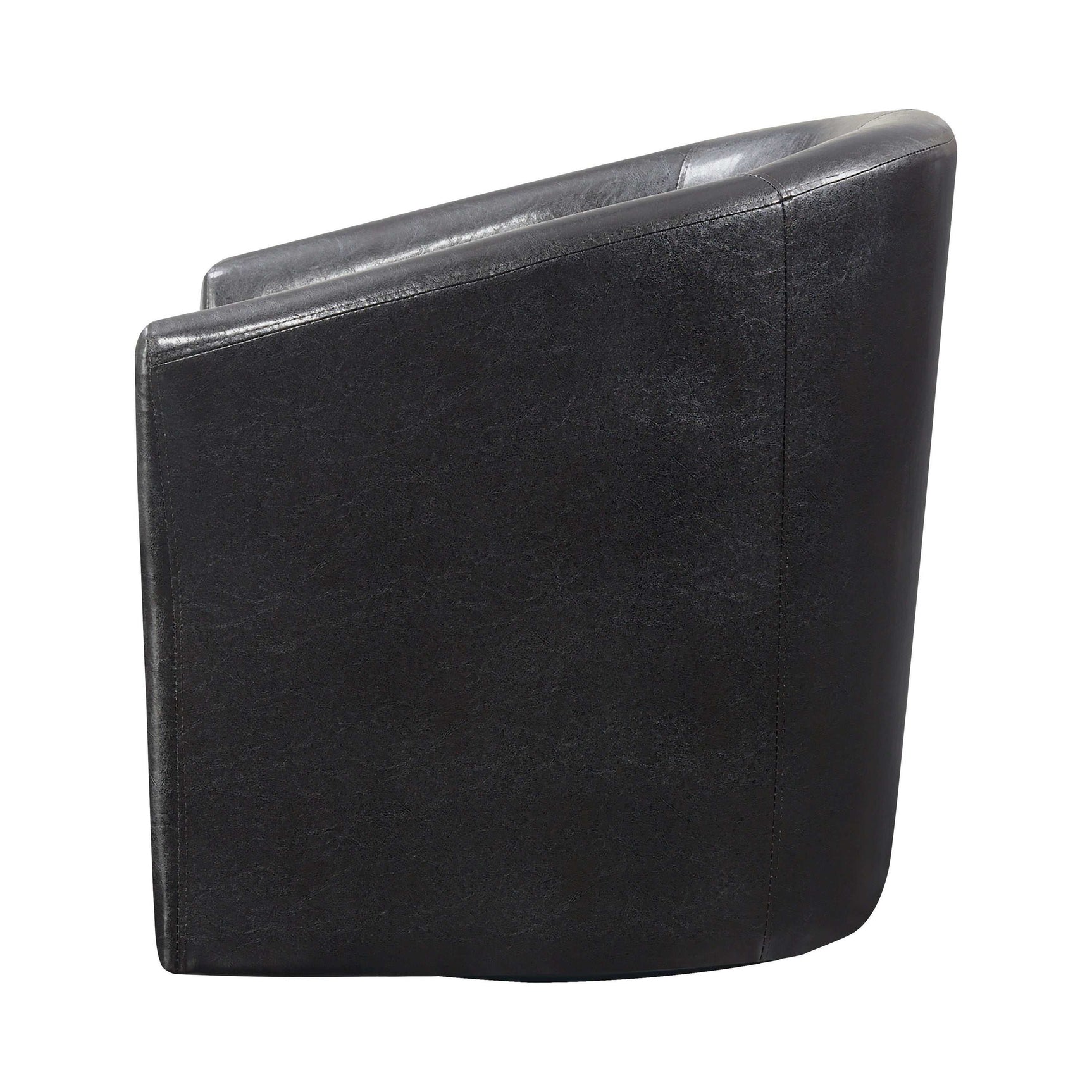 Turner Dark Brown Accent Swivel Chair - Ornate Home