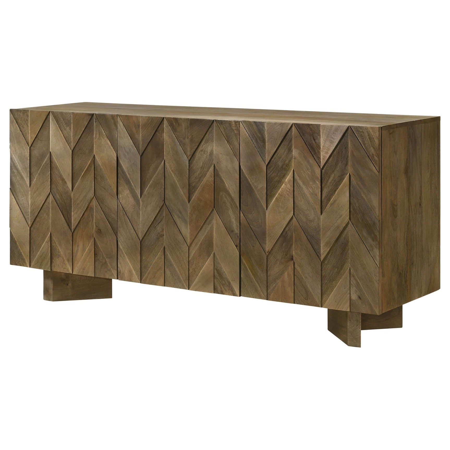 Tyler Mango Brown Sideboard - Ornate Home