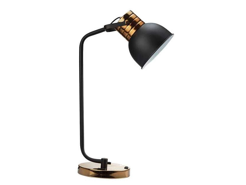 Urien Black/Antique Gold Table Lamp - Ornate Home