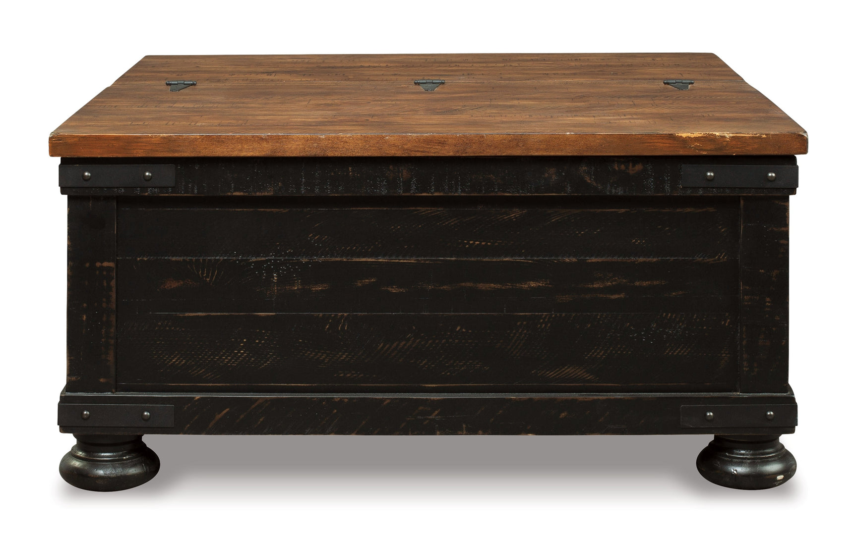 Valebeck Black & Brown Lift Top Coffee Table - Ornate Home