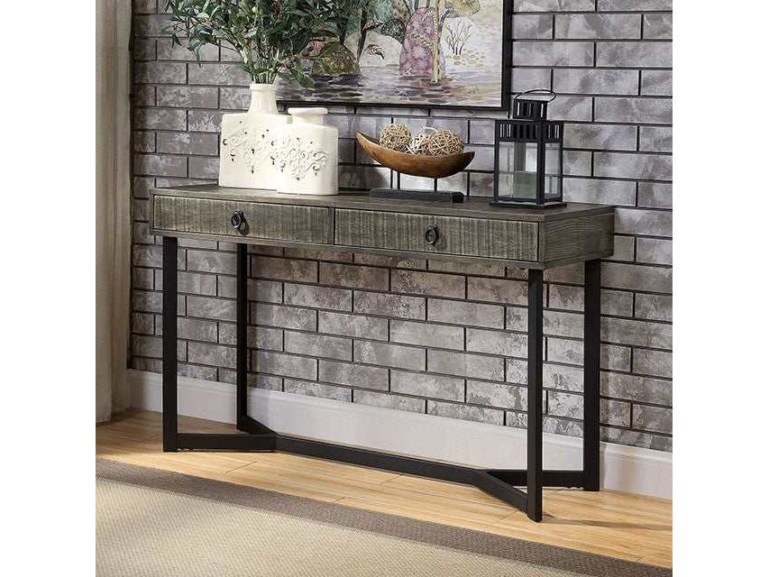 Veblen Dark Oak/Espresso Sofa Table - Ornate Home