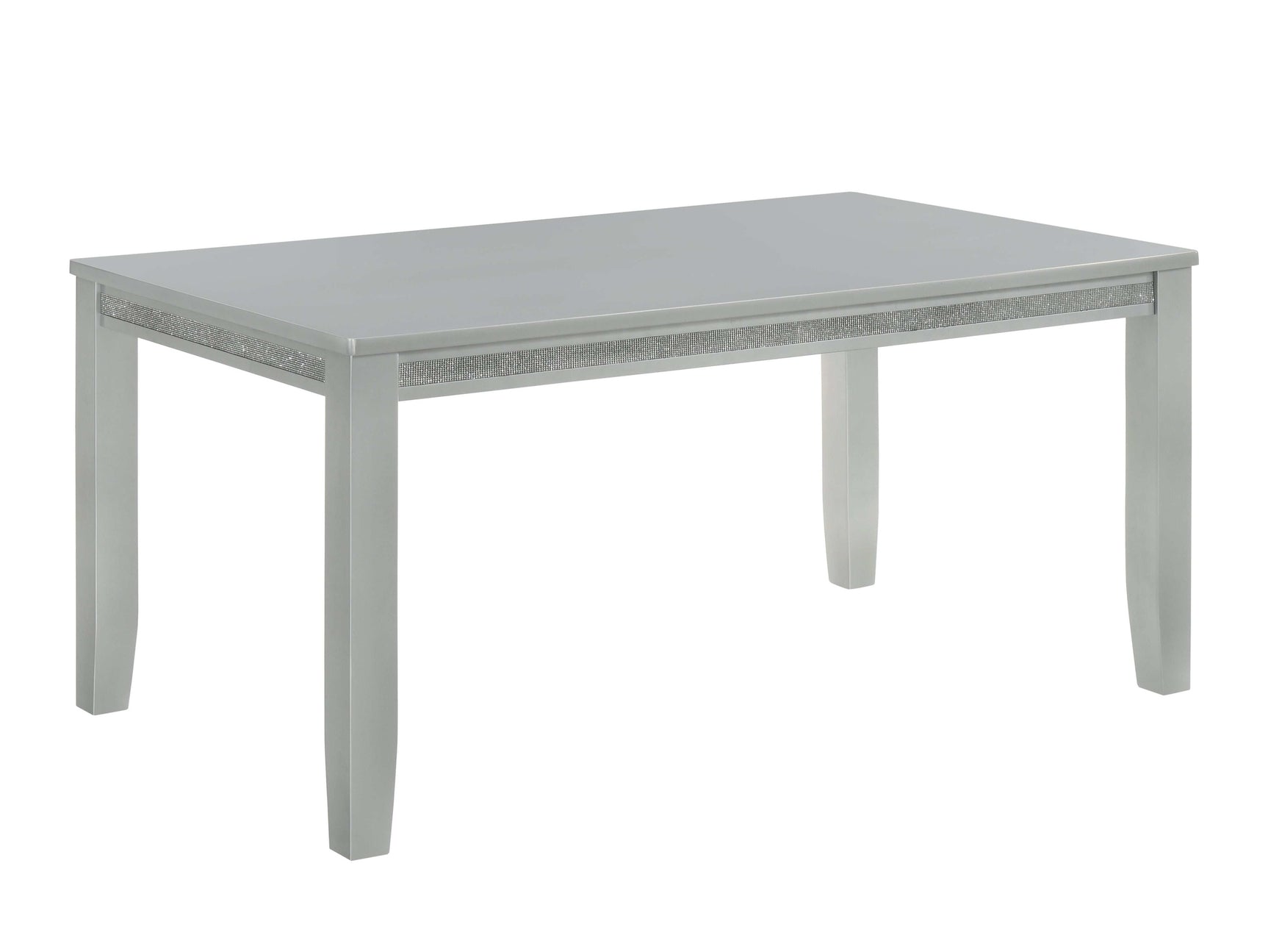 Vela Silver Dining Table - Ornate Home