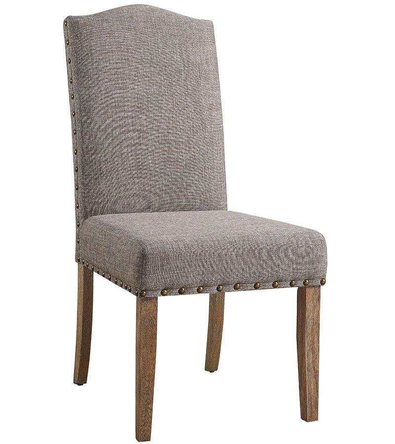 Vesper Brown & Gray Marble Round Dining Set - Ornate Home