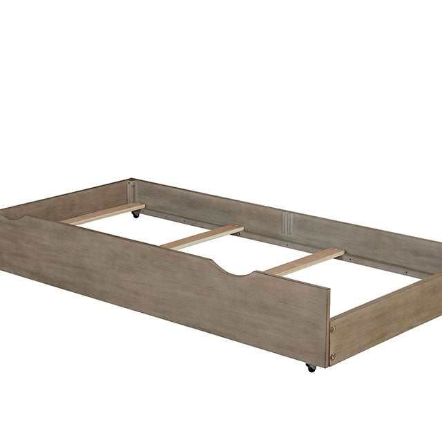 Vevey Wire-Brushed Warm Gray Trundle/Drawer - Ornate Home