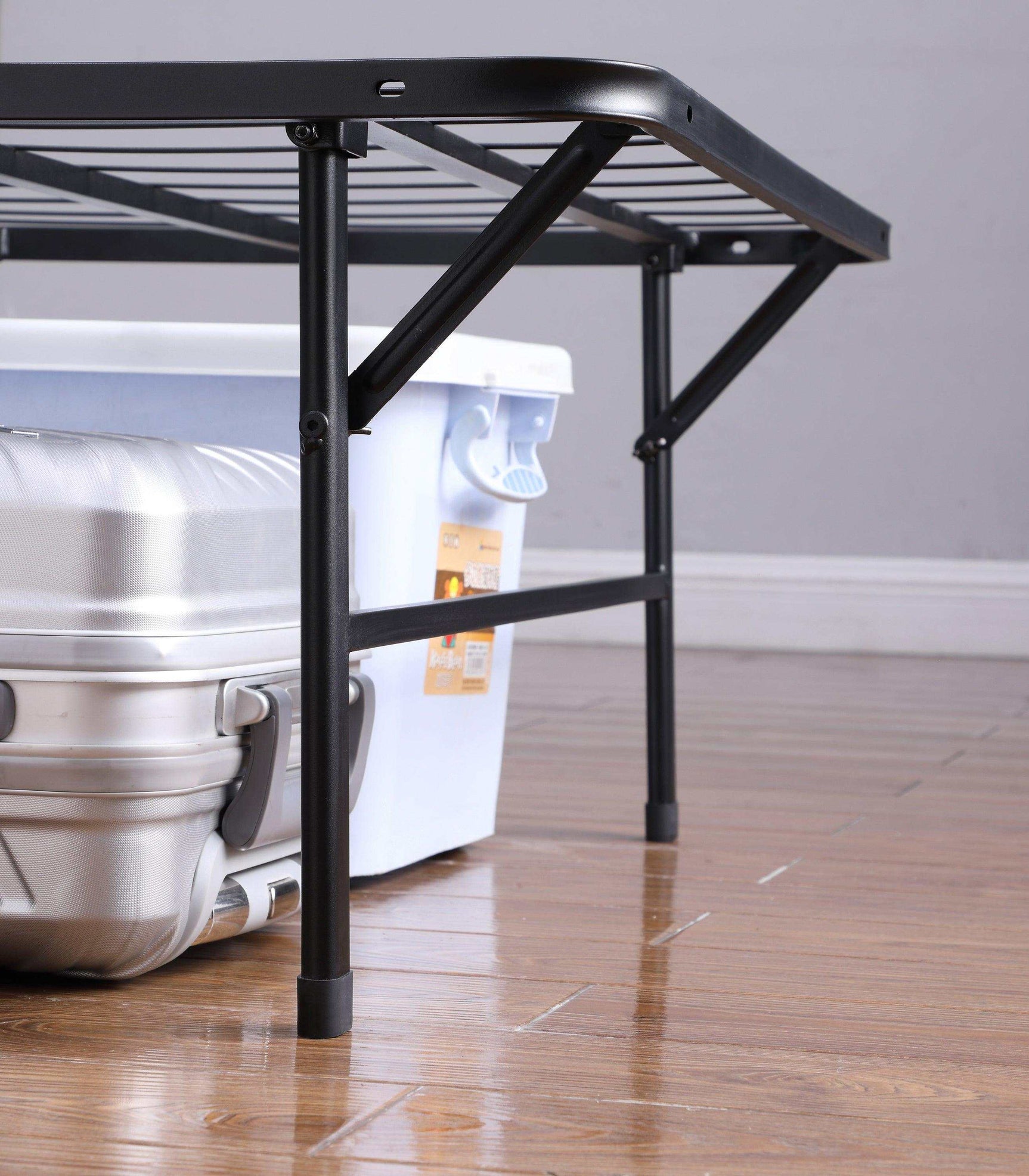 Waldin Black Queen Platform Bed - Ornate Home