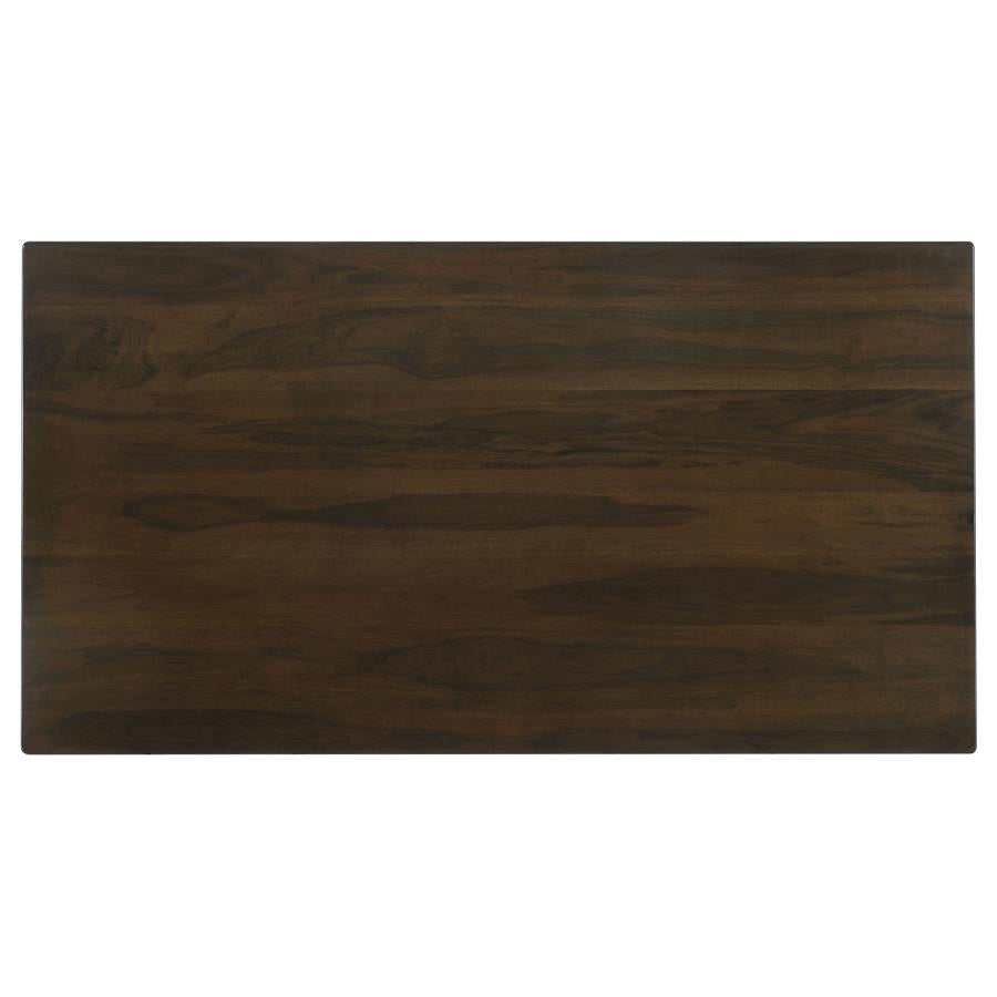 Wes Dark Walnut Rectangular Dining Table - Ornate Home