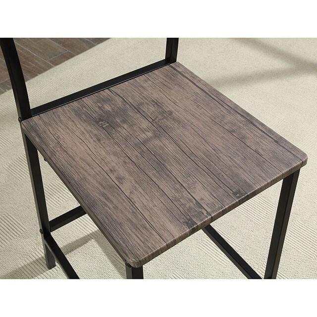 Westport Antique Brown/Black Counter Height Dining Set / 5pc - Ornate Home