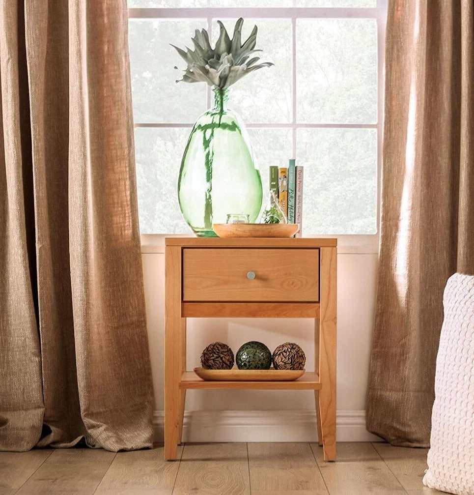 Willamette Light Oak Nightstand - Ornate Home