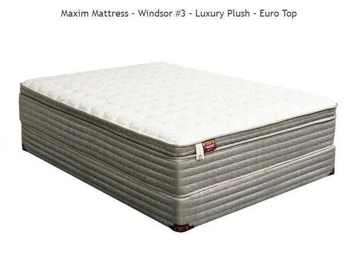 Windmill #3 Taupe Euro Pillow Top 13" Mattress / Luxury Plush - Ornate Home