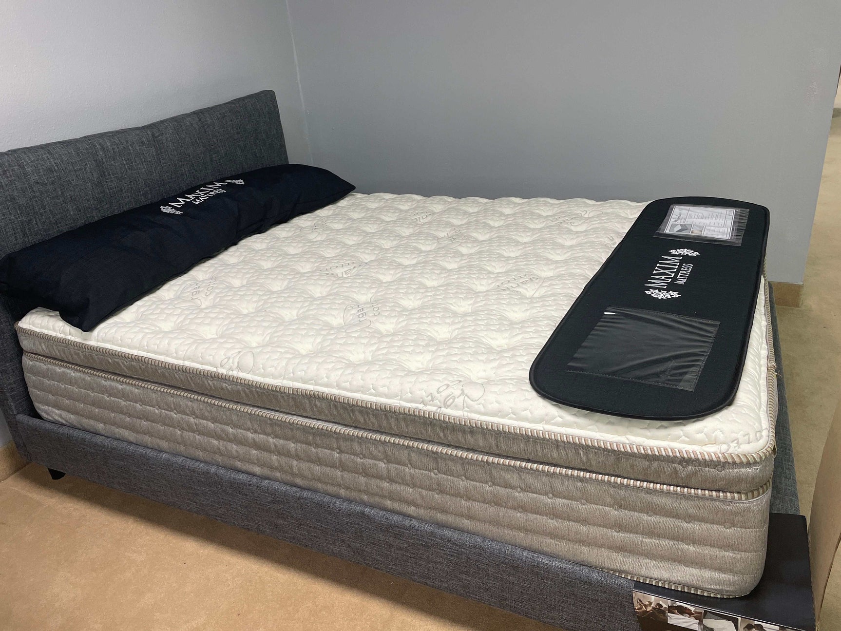 Windmill #3 Taupe Euro Pillow Top 13" Mattress / Luxury Plush - Ornate Home