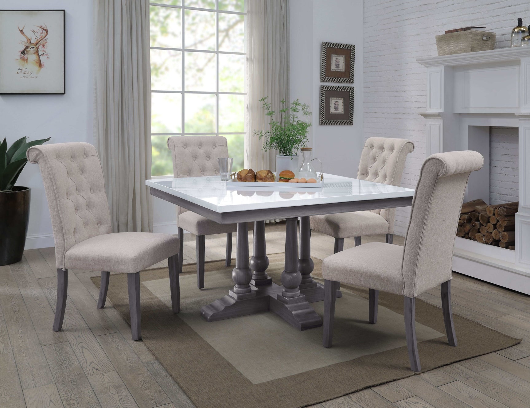 Yabeina Dining Table - Ornate Home