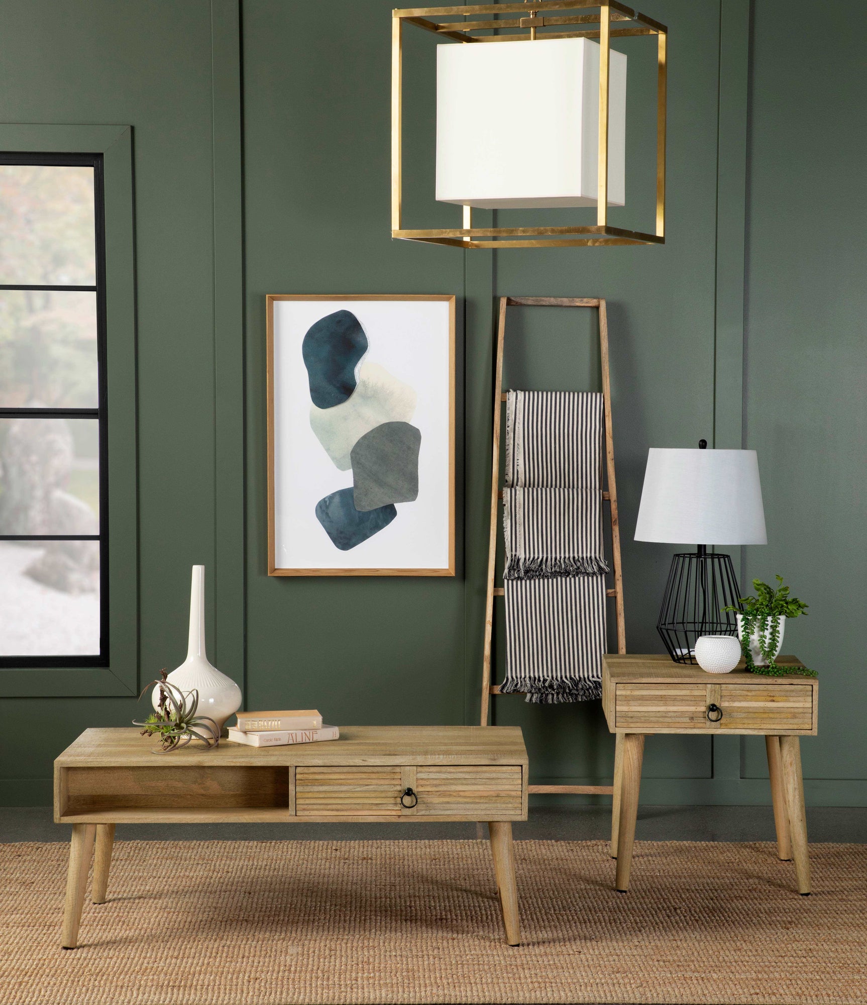 Zabel Natural End Table - Ornate Home