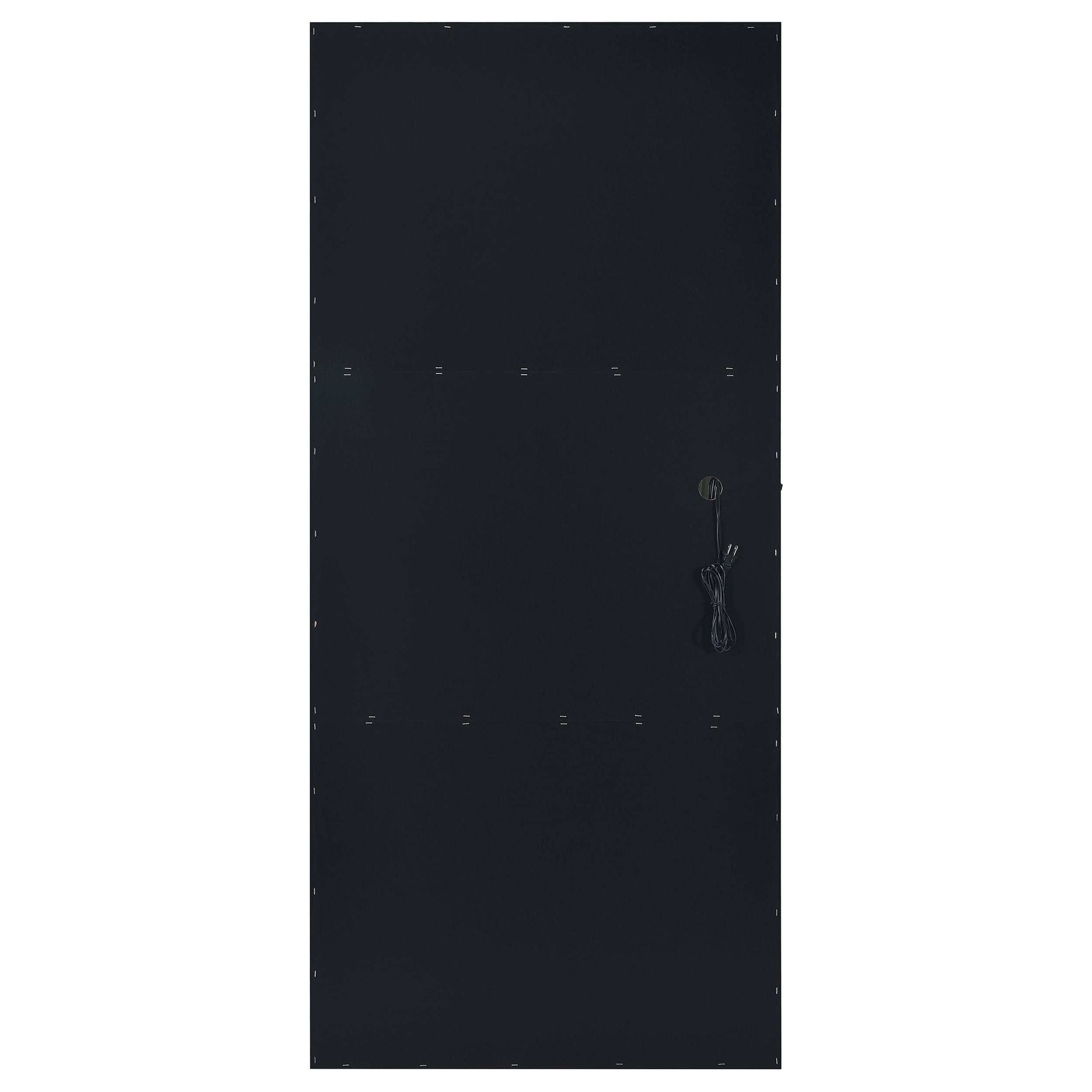 Zayan Black High Gloss Floor Mirror - Ornate Home