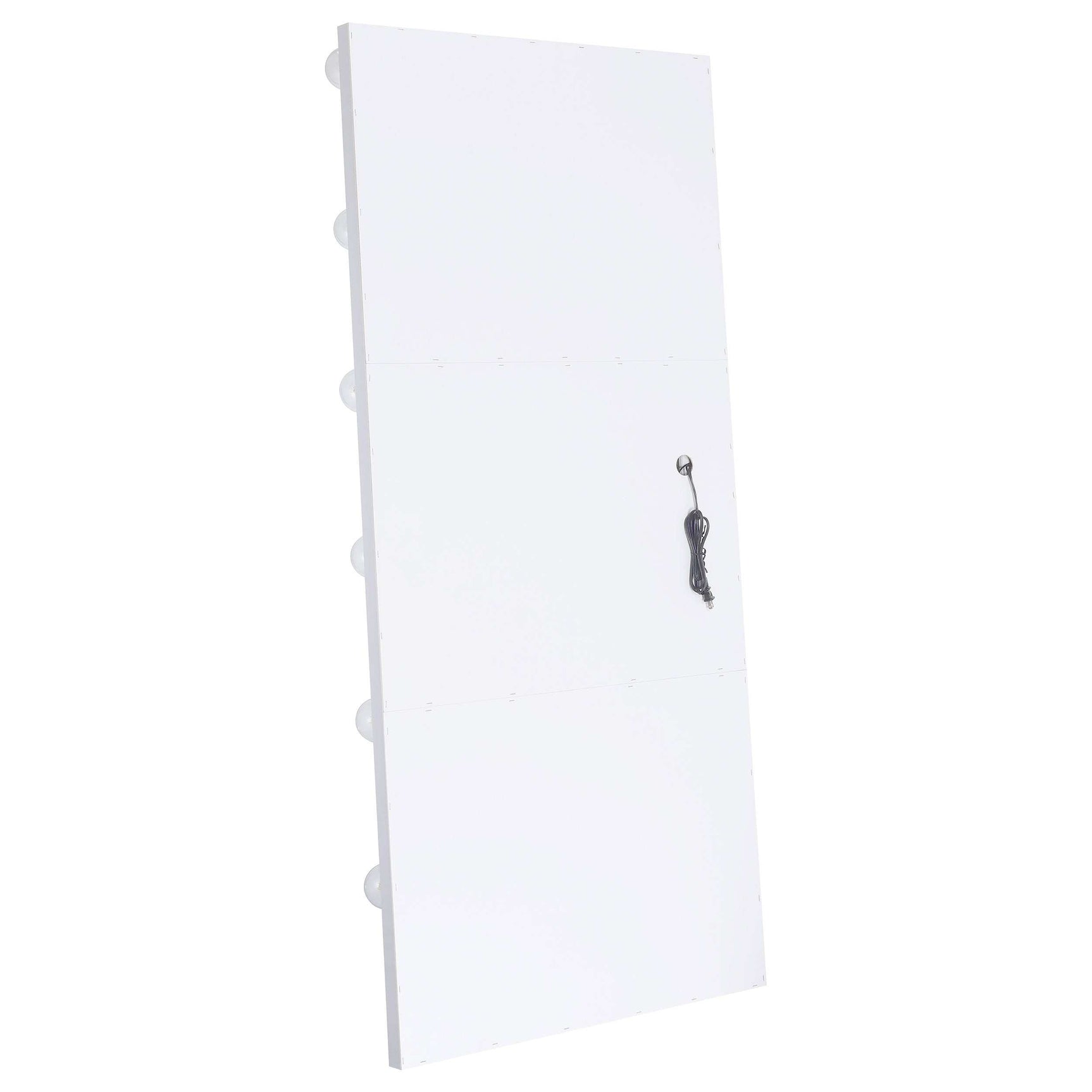 Zayan White High Gloss Floor Mirror - Ornate Home