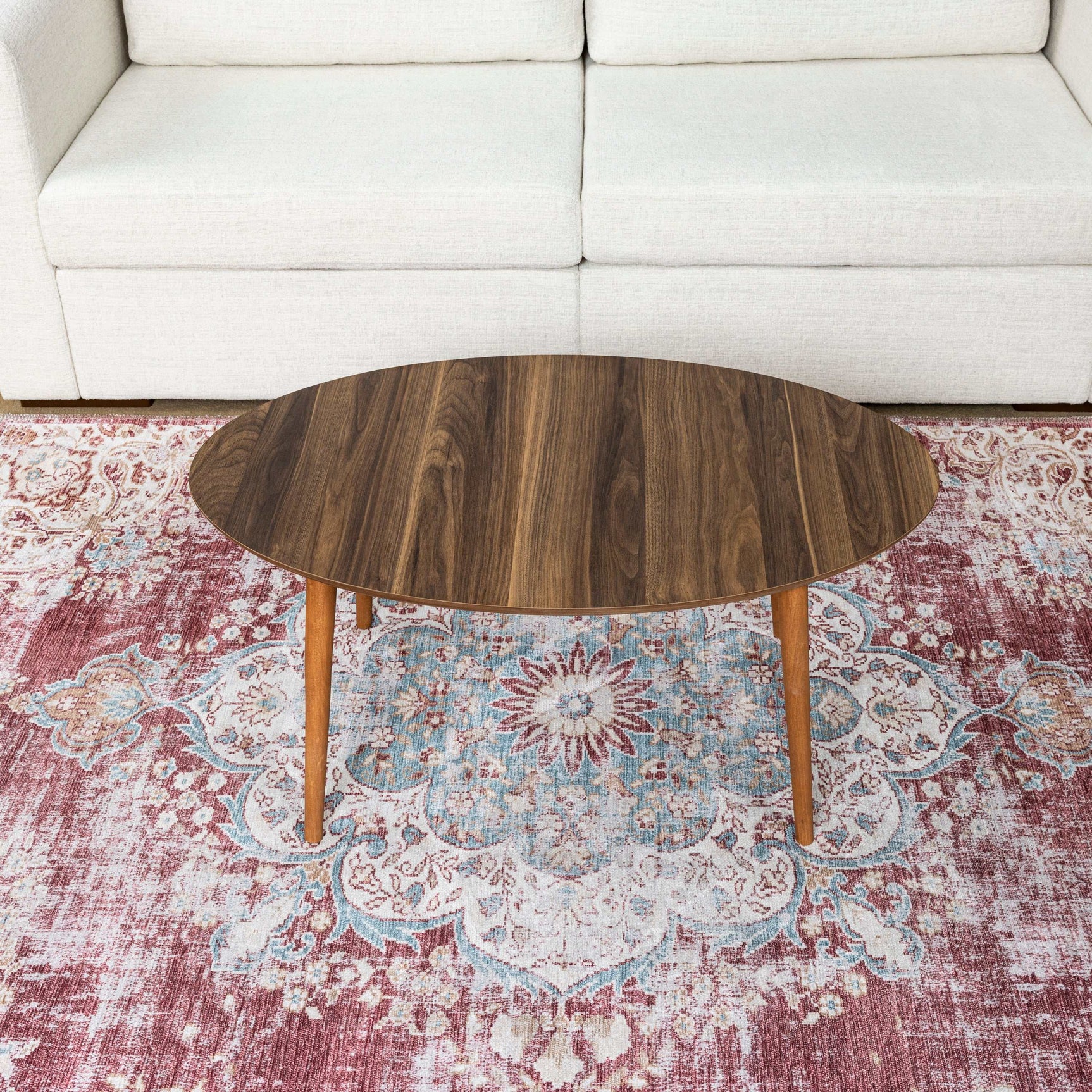 Zoey Walnut Occasional Set / 5pcs - Ornate Home