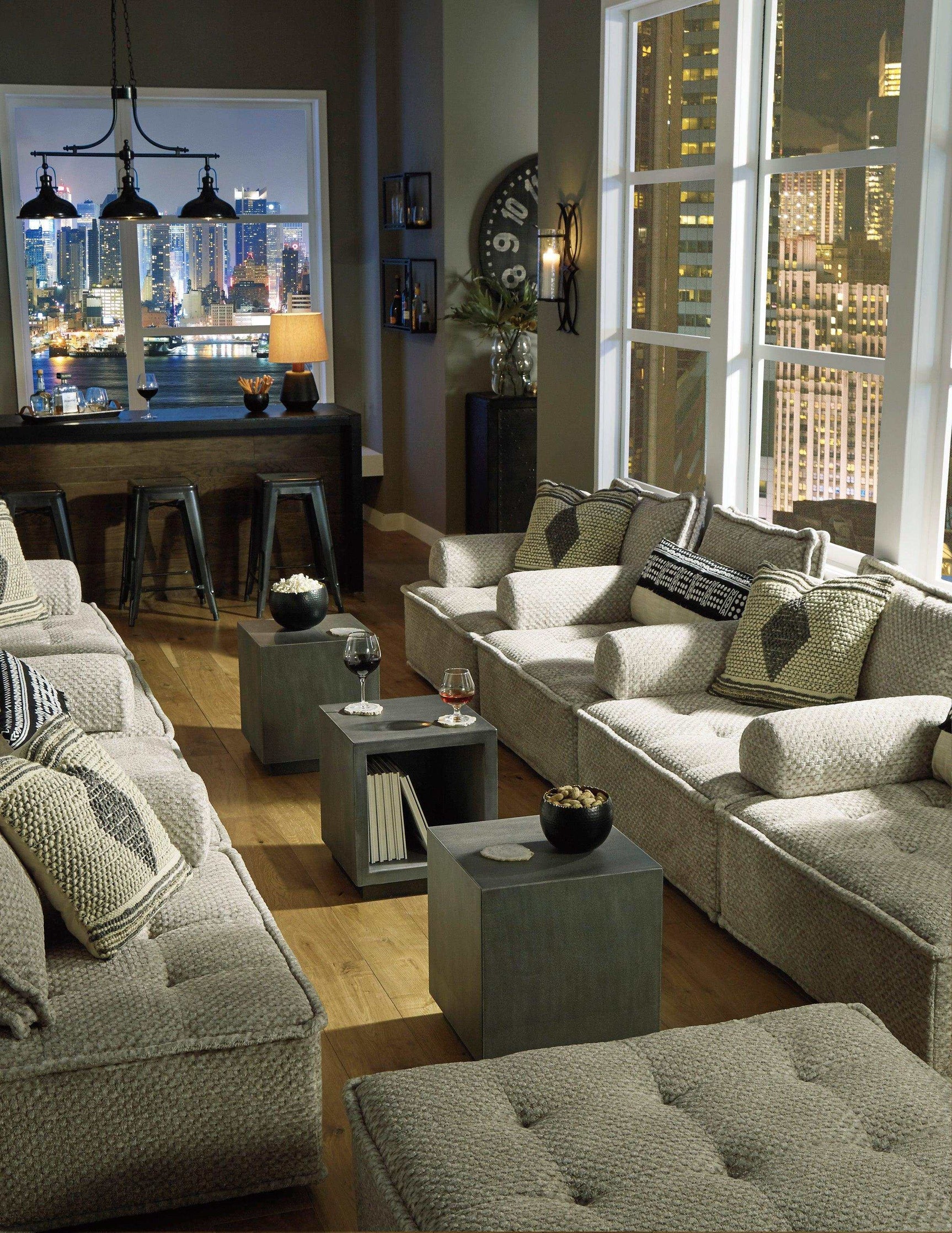 Bales Taupe Gray Accent Chair - Ornate Home