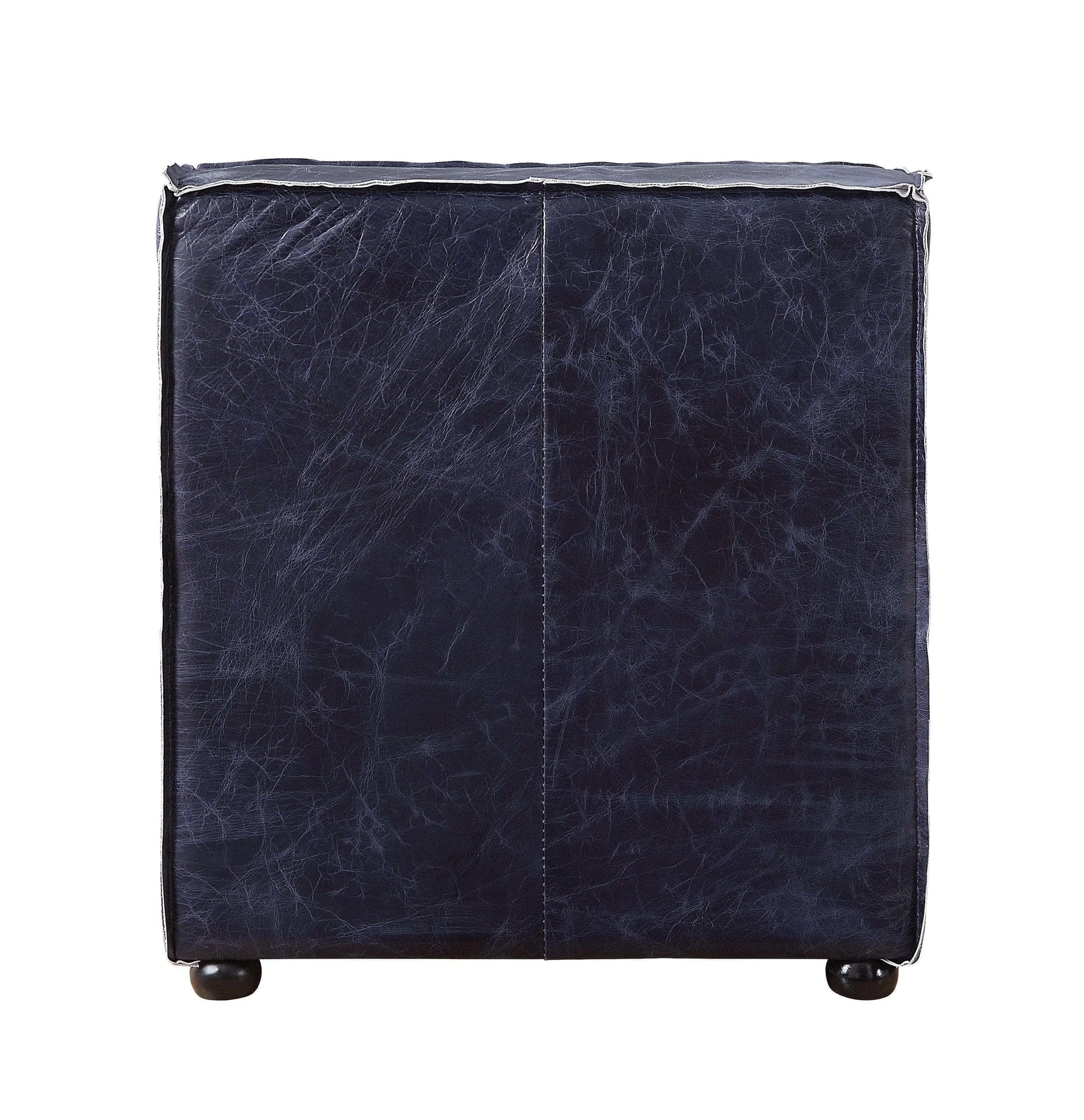 Birdie Top Grain Leather Modular Sectional Living Room Set - Ornate Home