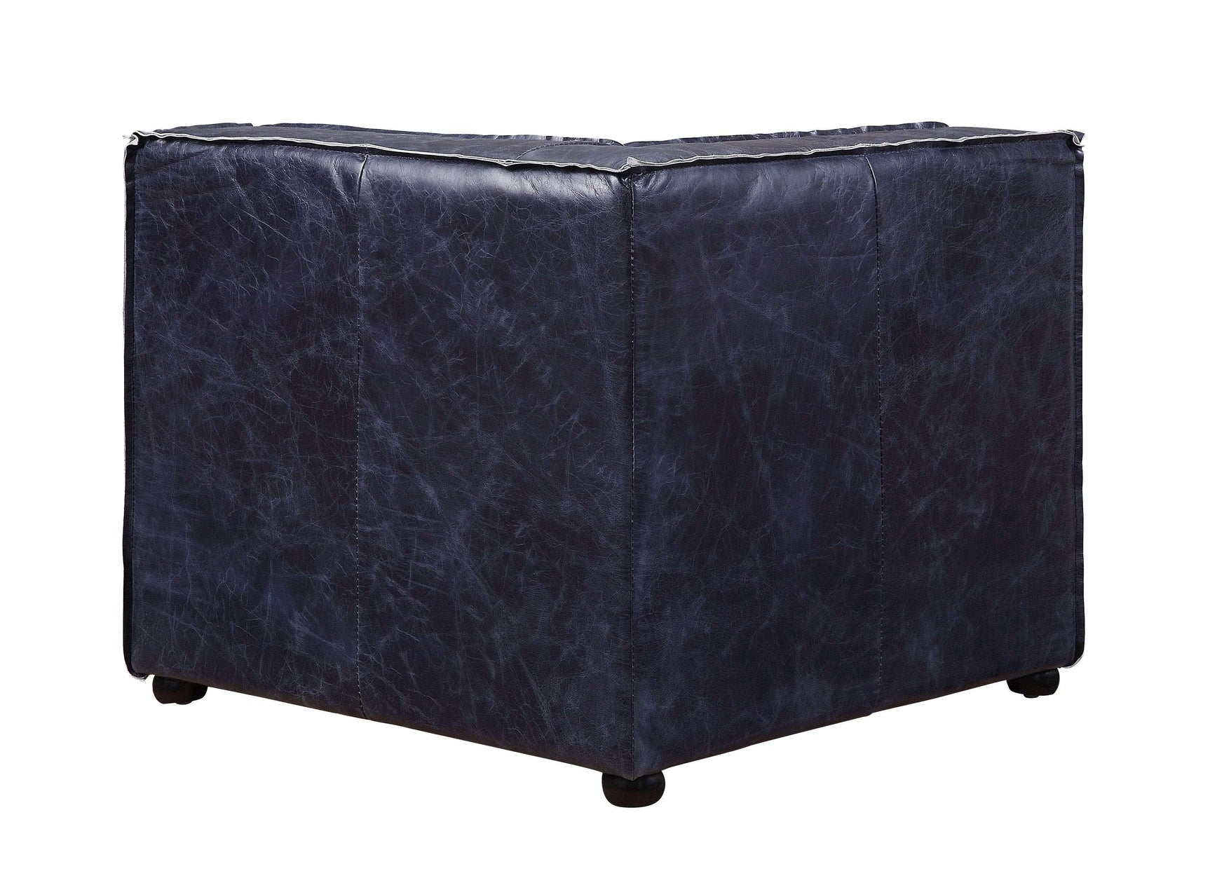 Birdie Top Grain Leather Modular Sectional Living Room Set - Ornate Home