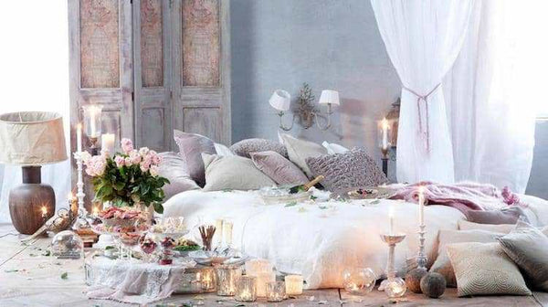 Romance is in the Air: Valentine's Day Room Set Up - Ornate Furniture