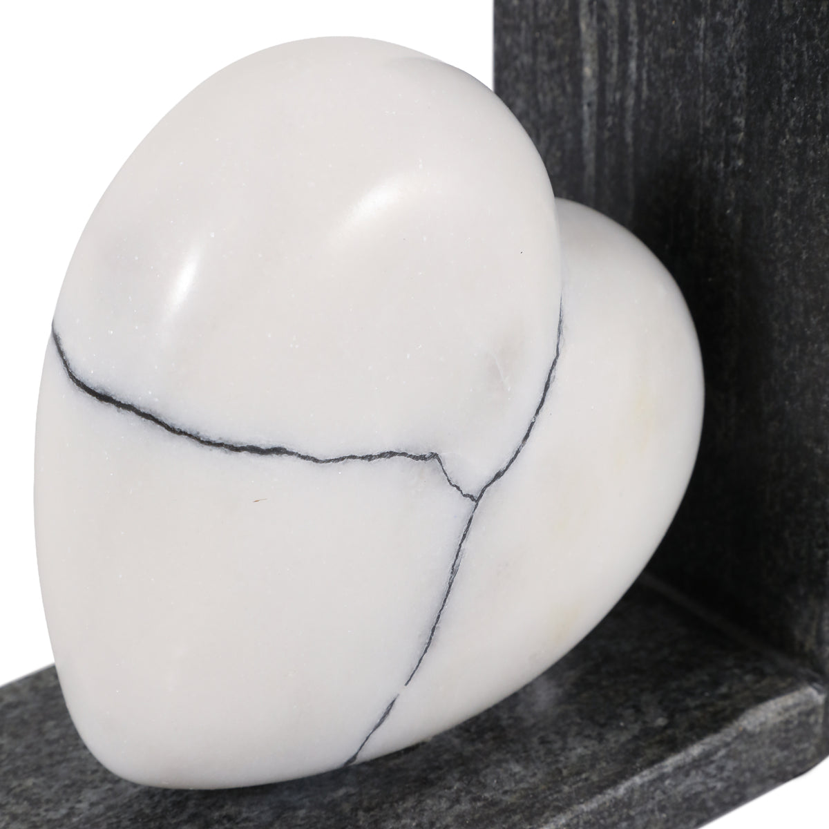 Pagewell White/Black Bookends (Set of 2)