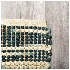 Deakin Multicolor 8x10 Jute Hand Woven Rug