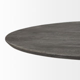 Maxwell Brown 54" Round Pedestal Dining Table