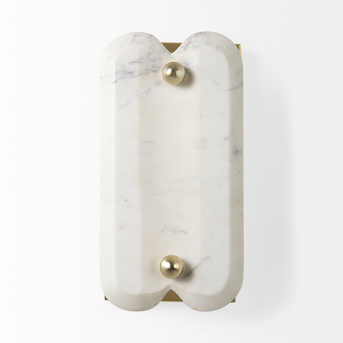 Stein Gold/White Wall Sconce