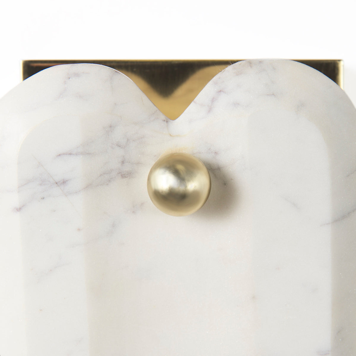 Stein Gold/White Wall Sconce