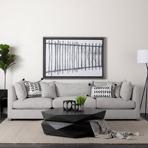 Valence Light Gray 3-Piece Modular Sofa Set