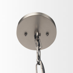 Leighton Antique Nickel Pendant Light