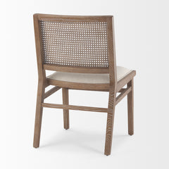 Wynn Brown Cane Back Dining Side Chair (Set of 2)