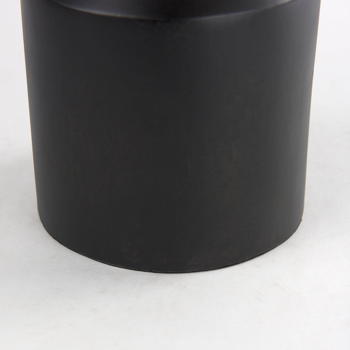 Aubrey Black Small Iron Flower Vase - Ornate Home