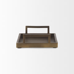 Shay Gold Small Aluminium Tray