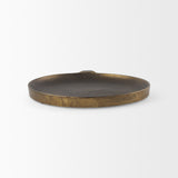 Marlowe Gold Small Aluminium Tray - Ornate Home