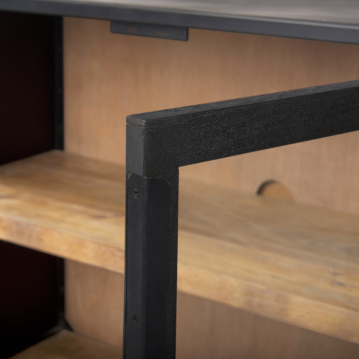 Sloan Black Wood Sideboard