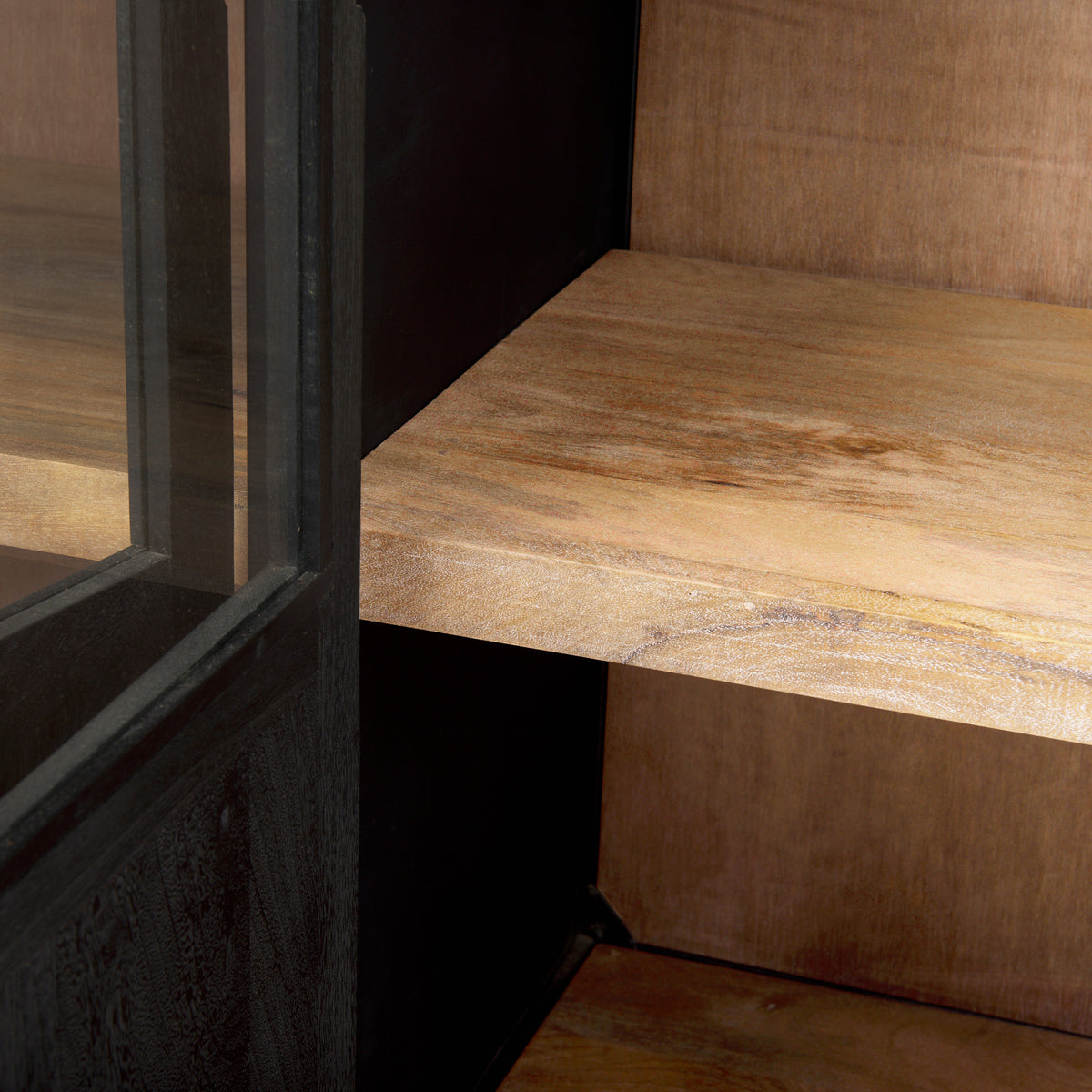 Sloan Black Wood Sideboard