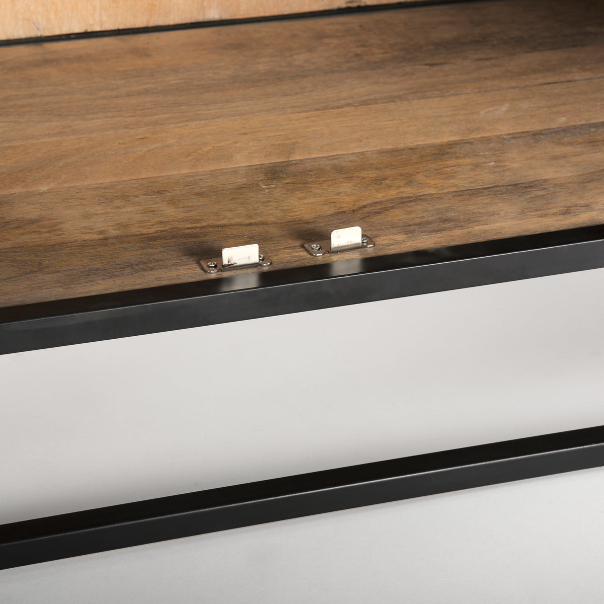 Sloan Black Wood Arch Cabinet - Ornate Home
