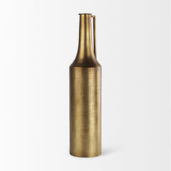 Aubrey Gold Large Iron Jug Vase