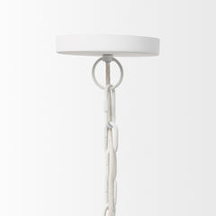 Doma White 36" Round Dome Pendant Light
