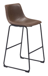 Smart Vintage Espresso Barstool (Set of 2)