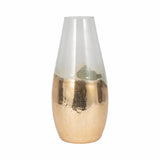 Reedmore Clear/Frost Glass Vase